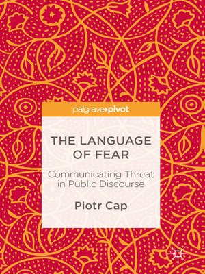 cover image of The Language of Fear